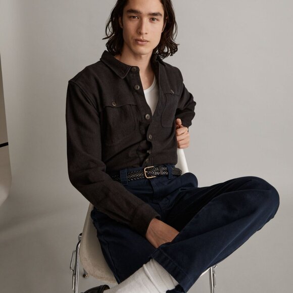 Twill Easy Shirt-Jacket - Picture 2 of 2